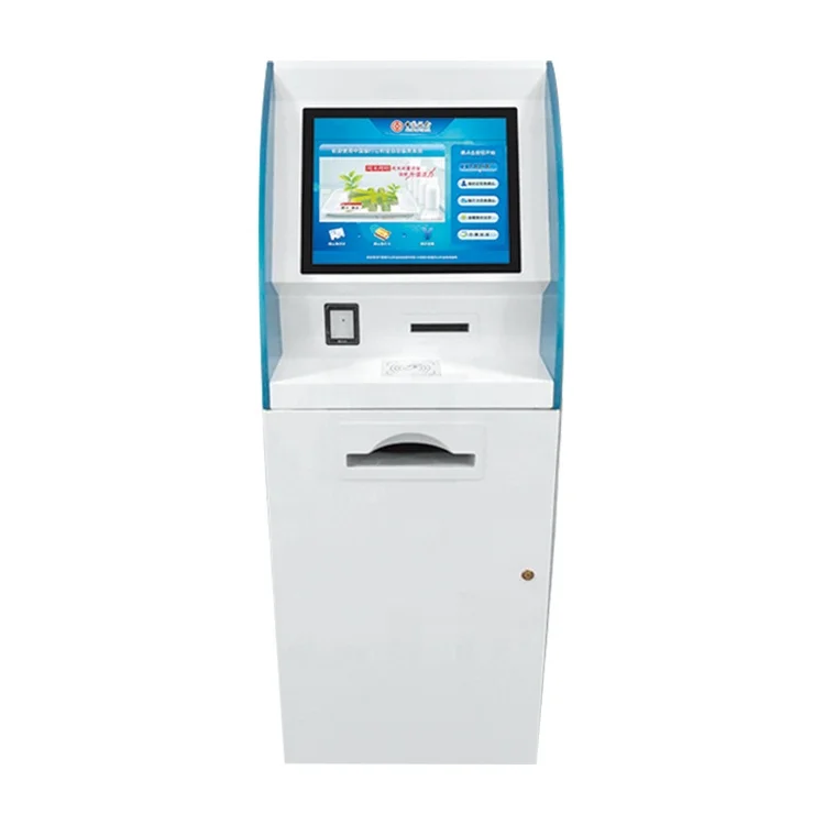 Customized Payment Terminal Touch Screen POS system Ticket Printing Kiosk All In One Self Service Machine
