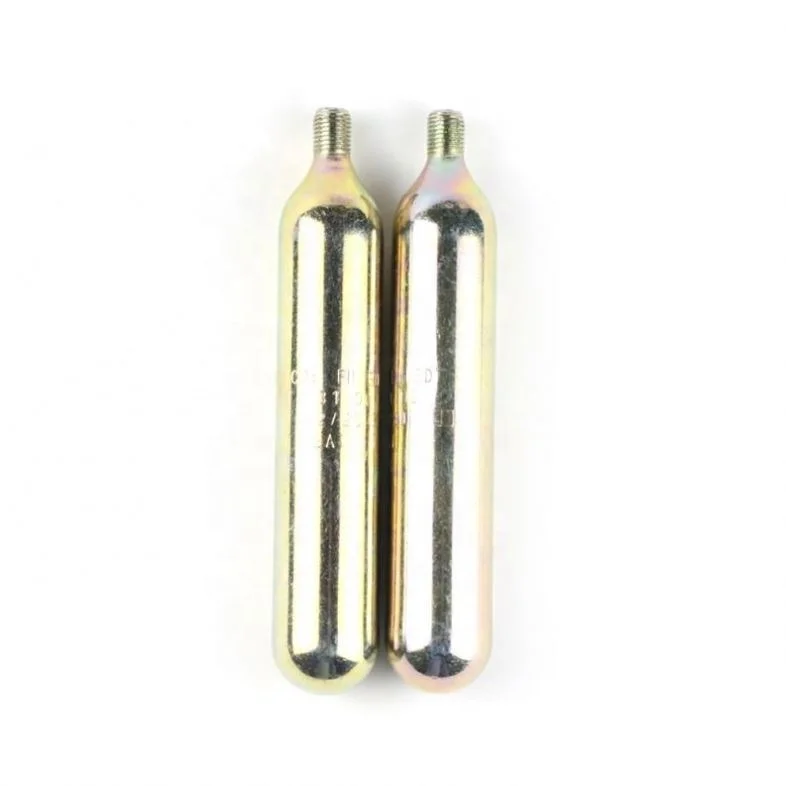 Factory Selling 45Cc/33G CO2 Gas Cylinder With 3/8-24UNF Threaded Neck For Beauty Injection