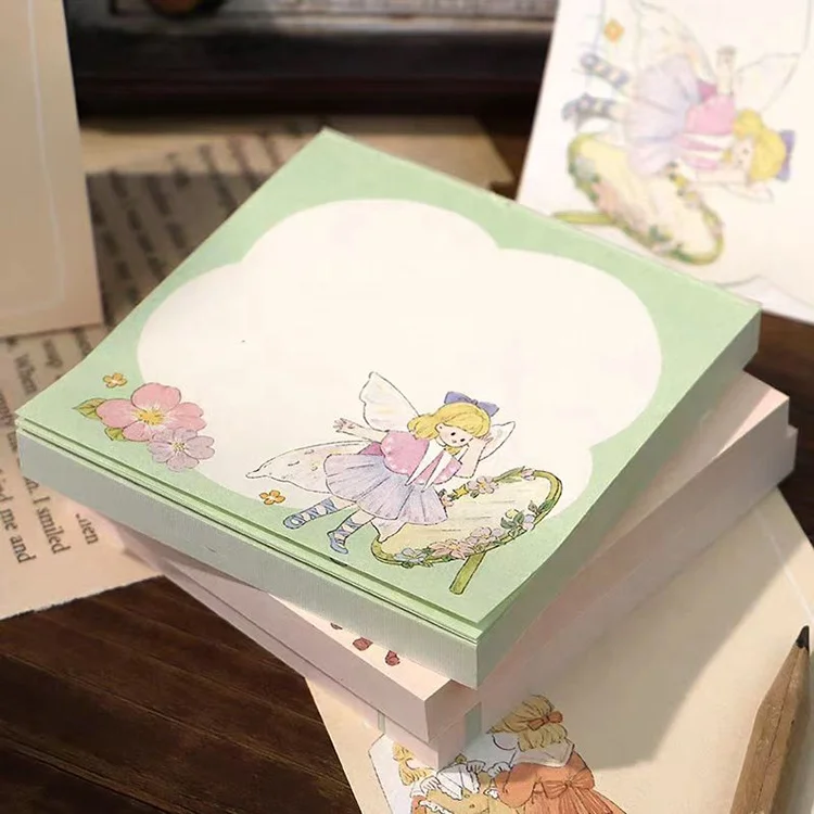 Customized Multiple Design Series Portable Korean Pet Sticker Sticky Note Memo Pad Sticky Note For Office School