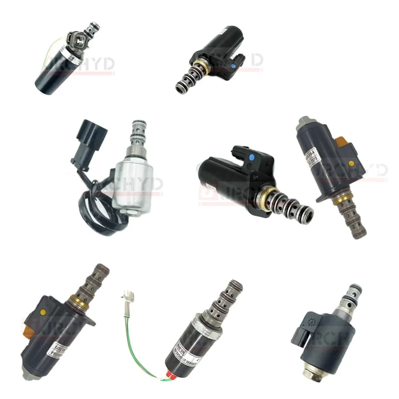 30C02-106-T KDRDE5K-20/40C07-109 Hydraulic Solenoid Valve Excavator Hydraulic Parts For SK200 EC210