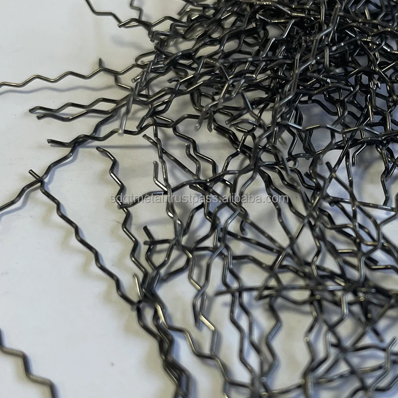Straight Copper Micro Steel Fiber Price Steel Fiber Reinforced For Concrete Metal Building Materials Estate