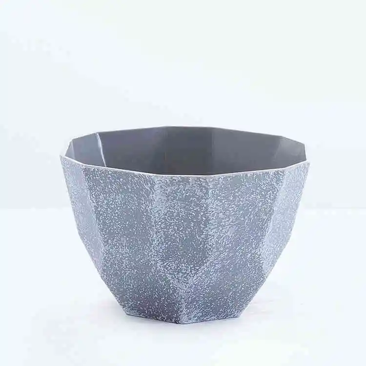 
Hot fashion design plastic hexagon pots foshan flower pot 