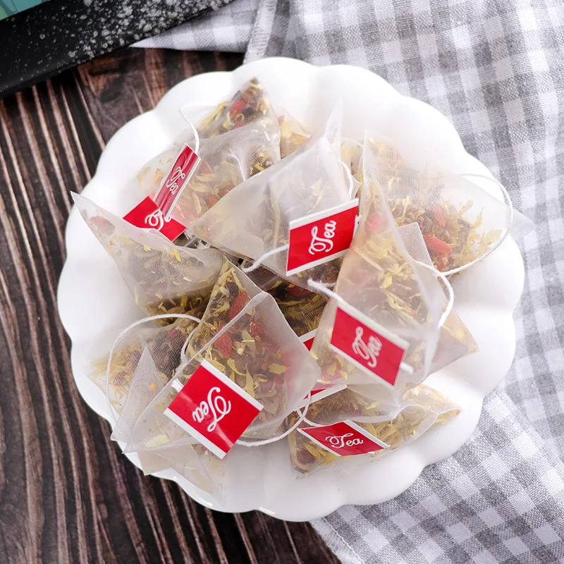 Biodegradable Nylon Empty Pyramid Tea bag