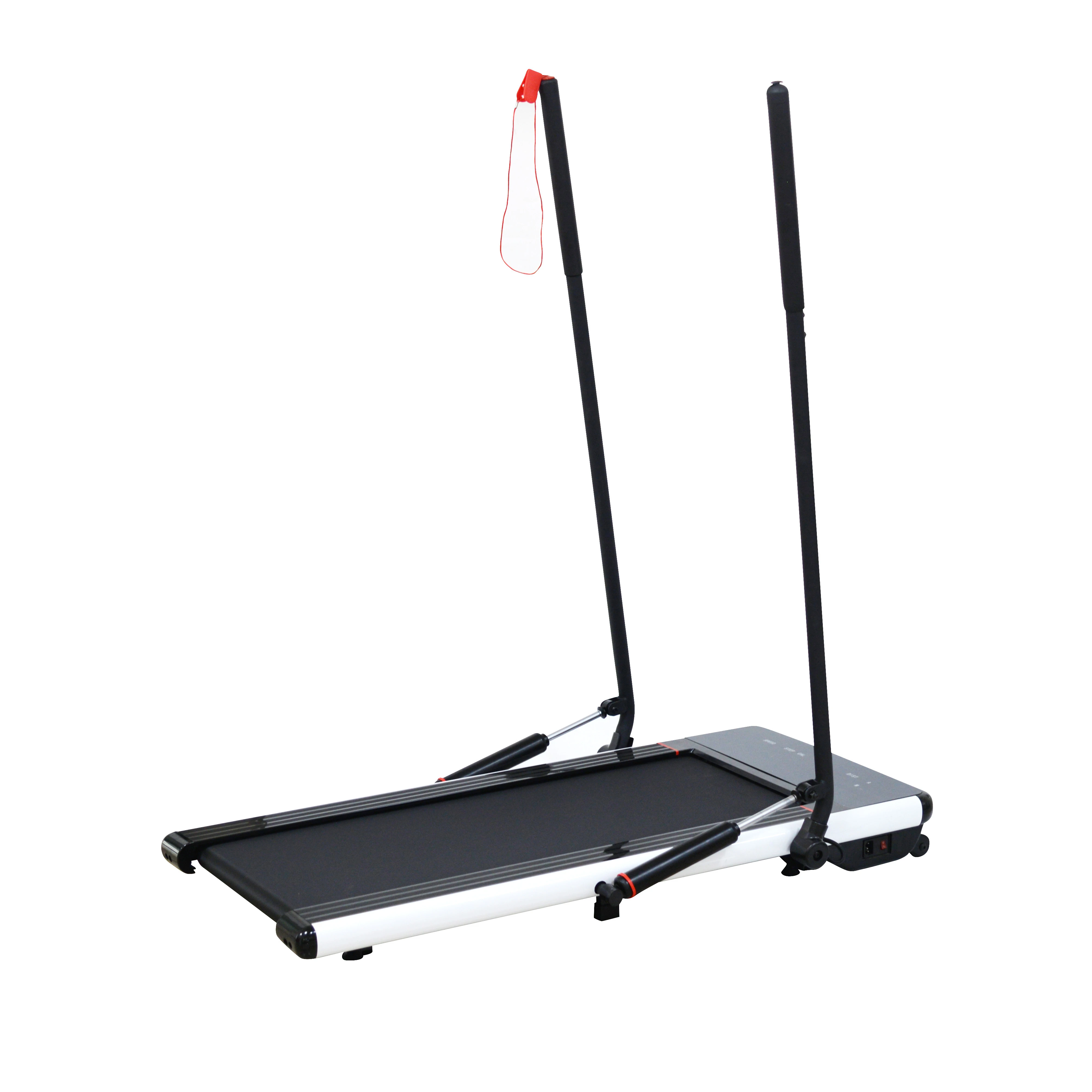 Running Machine Home Electric Treadmill Silent Motor Foldable Under Desk Mini Walking Treadmill with Arm Training
