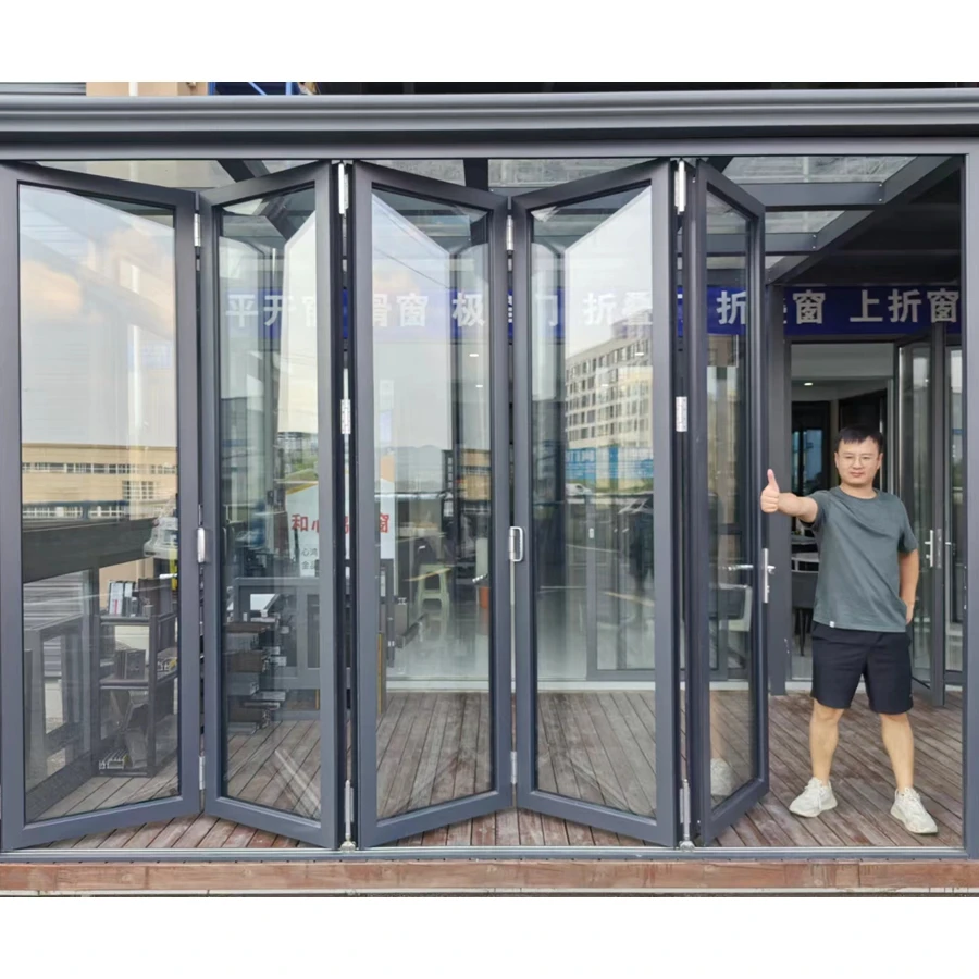 Factory Direct Sale Premium Folding Doors With Energy Efficiency Features For Eco-Friendly Homes