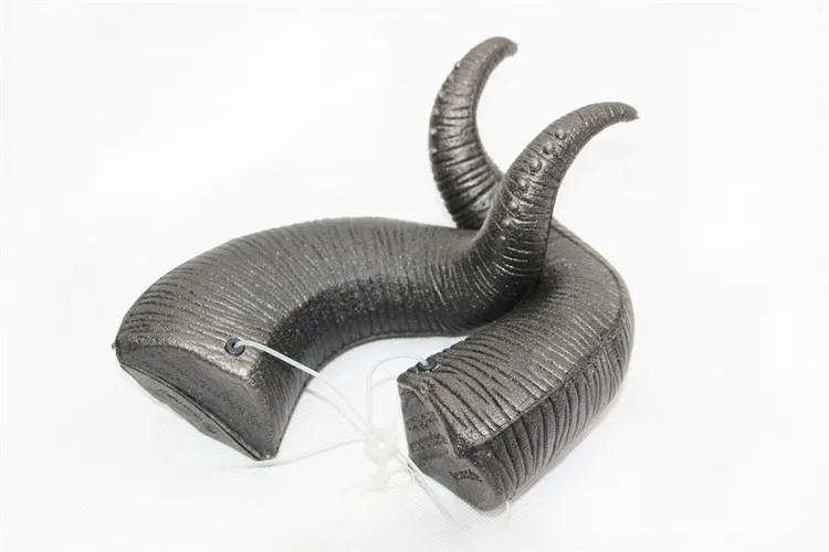 
Realistic Devil Demon Goat Small Beast Horns for Head Decoration OEM 