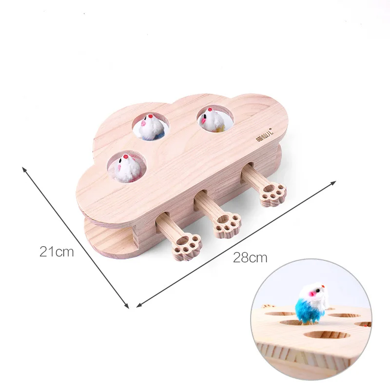 
2021 High Quality Popular Play Moving New Design Custom Funny Interactive Puzzle Box Hide And Seek Agility Fun Cat Toys 