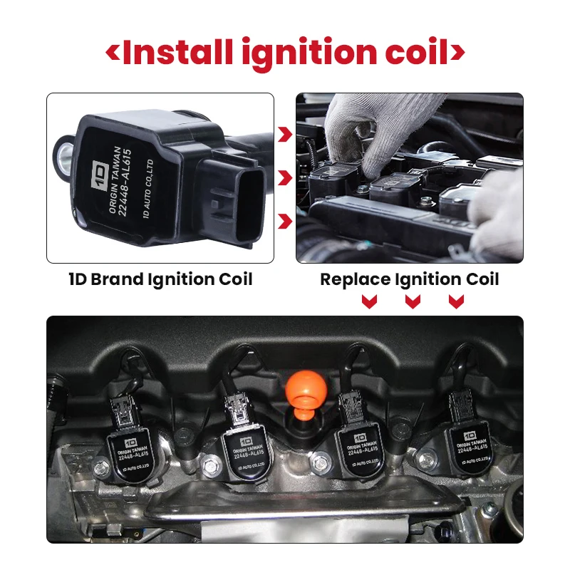 High Quality Ignition Coil VQ35DE 22448-AL615 for NISSAN INFINITI