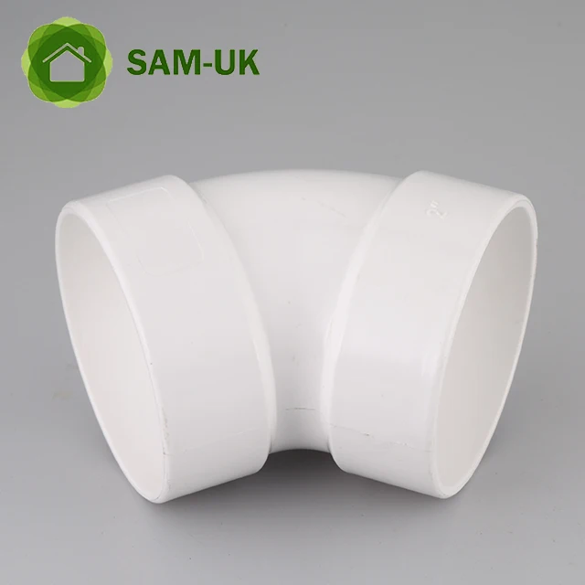 ASTM D2665 ПВХ дренажный фитинг с углом 90