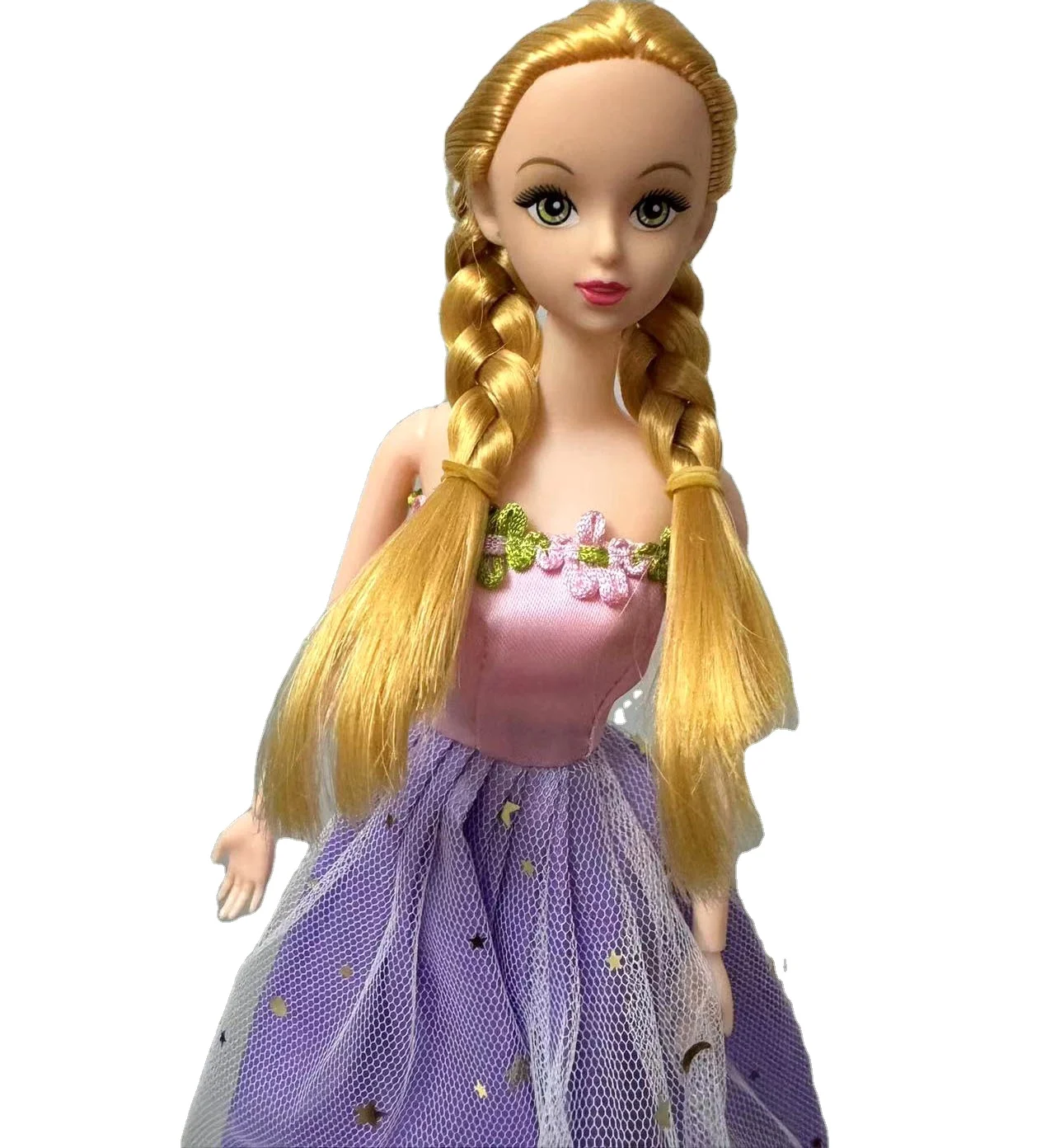 Cheap 11-12 Inches Naked  Multi Joint BJD Girl Doll Body and Head Mold Artificial 3D Eye Cake Baking Doll Accessories