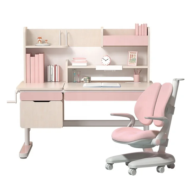
IGROW children ergonomic kids study table and desk children tables 