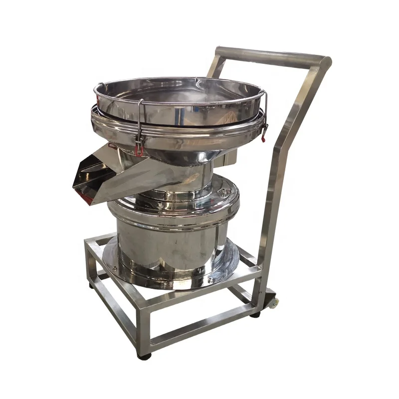 small 1 layer movable milk filter vibrating screen sieve shaker for sale