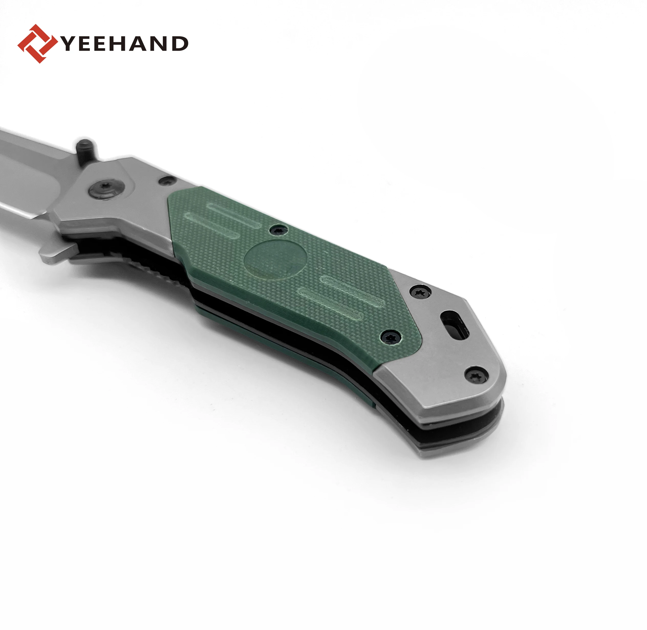 Popular 3CR13 G10 Handle folding pocket multitool knife
