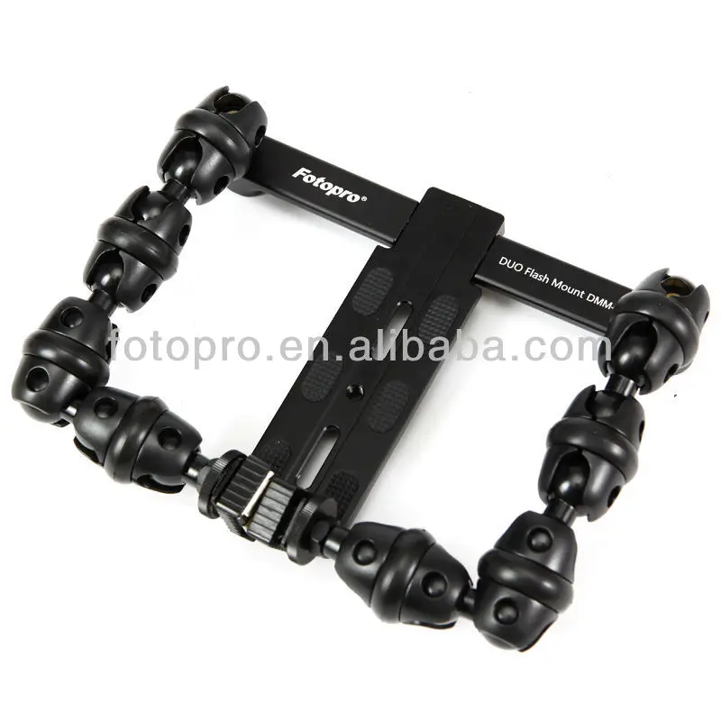 
Fotopro Strong Flexible Hot Shoe Flash Mount with Quick Release Plate 