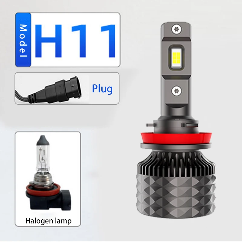 Best Selling H13 Motorcycle Bulb 20000Lm Projector Spotlight Uk V Halogen Car Led Headlight H4
