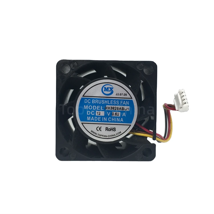 23500RPM 38mm 3828 DC 5V 38X38X28mm Large Air Volume Axial cooling Fan