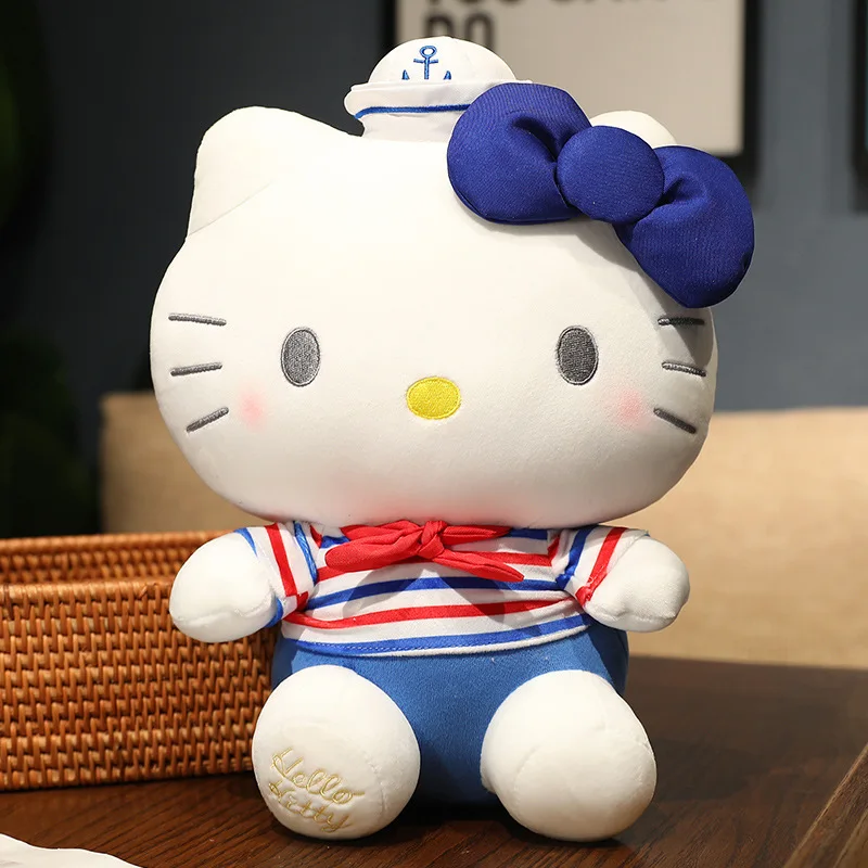 Высококачественная плюшевая игрушка Hello Cat Kitty с мягким материалом