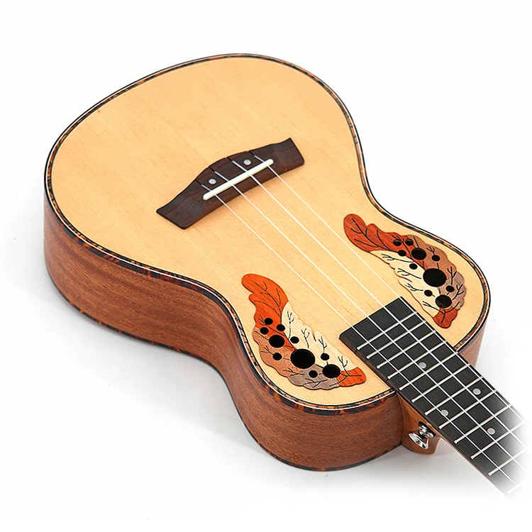 Paisen brand ukulele 23 inch spruce ukulele custom guitar/ukulele pick