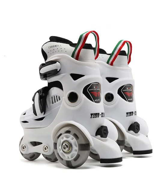 Роликовые коньки для детей и взрослых регулируемые роликовые