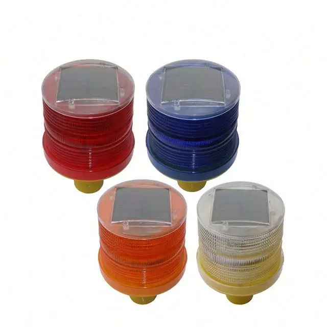 tachas led maglite led auto solar powered beacon light