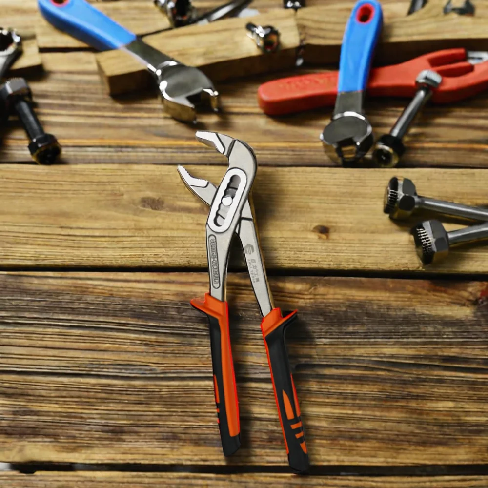 12-Inch Multi-Function Water Pump Pliers Carbon Steel Water Pipe Wrench with Customized OEM Support
