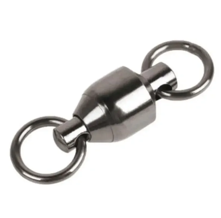 Fishing Tackle Accessories Stainless Steel fishing swivel ball bearing with Solid Ring
