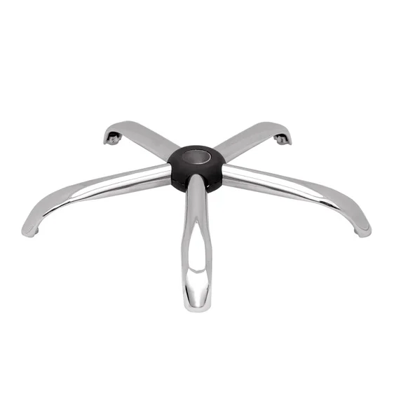 Manufacturer Office Furniture Accessories High Quality Polish Professional Customized 5 Star Office Chair Steel Base