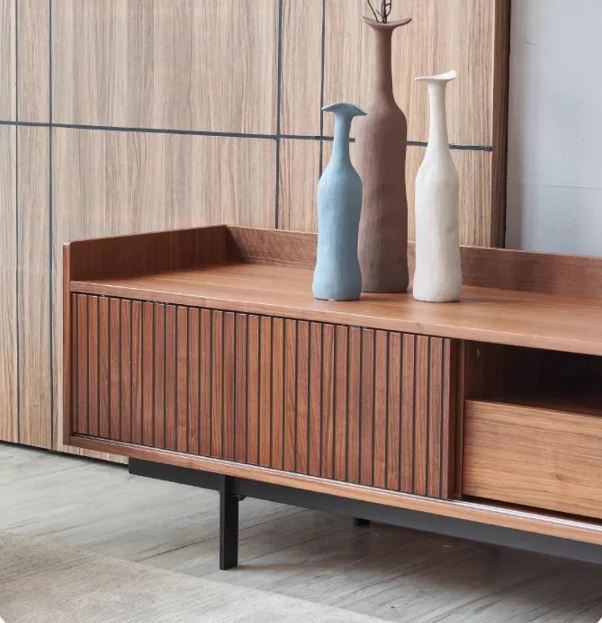 Low-Cost Tv Cabinet Easy Installation Adjustable Tv Stands For Your Living Room Furniture Fireplace Wooden Tv Stand Room Shelves