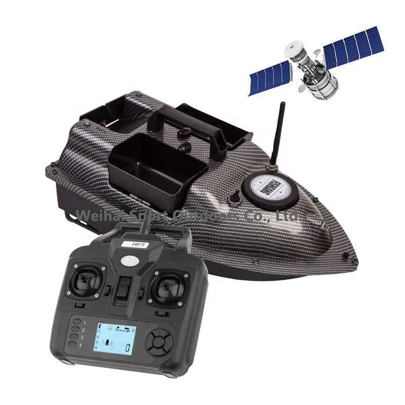 Обновленная модель 2022 года радиоуправляемая лодка с Gps для рыбалки автоматическое вождение 3 хоппера морской воды приманкой ловли карпа