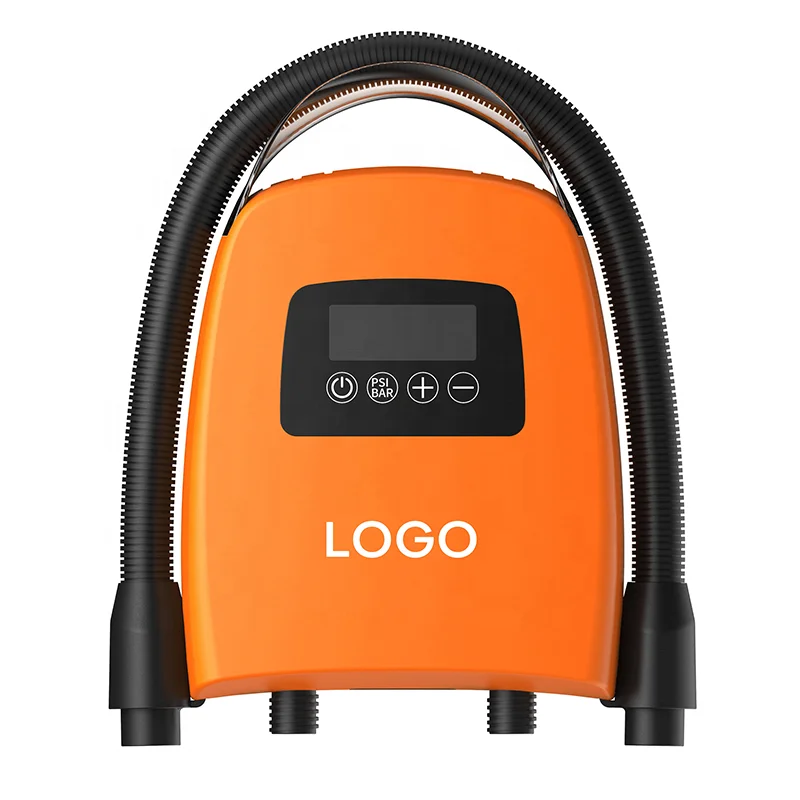 Rechargeable 20PSI 12V DC Inflation Paddle Board Pump SUP Electric Air Pump for Inflatable Boats Kayak