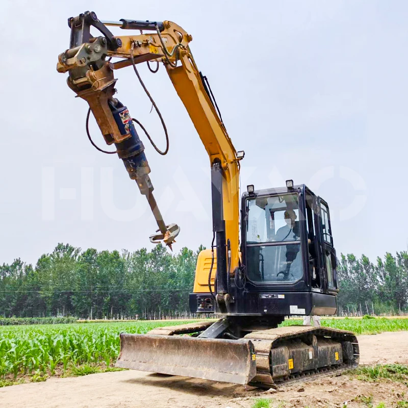 2024 mini garden farm use hydraulic wood split screw cone log splitter