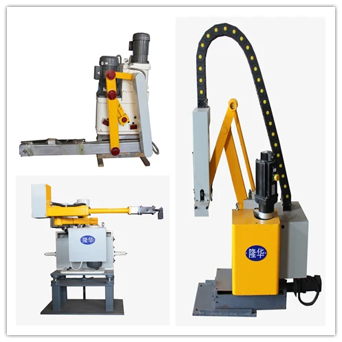 Die casting machine supportable automatic extractor machine