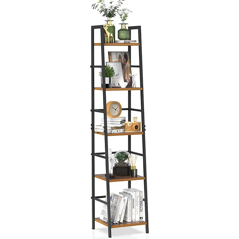 Factory Manufacture High Quality Book Storage Shelf Living Room Office Home Bookcase Durable Tree Rack