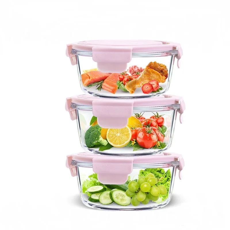 10 Pack Glass Food Storage Containers, Glass Meal Prep Containers with Lids Leak Proof, Microwave & Freezer Safe (34oz & 12oz)