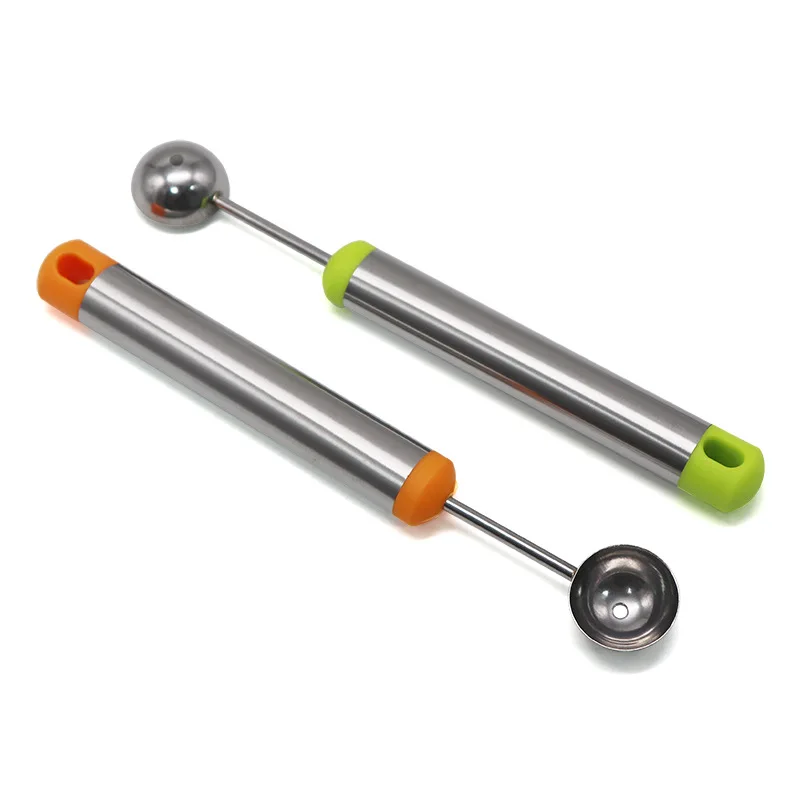 Spot stainless steel fruit scoop household digger kitchen tool single-head