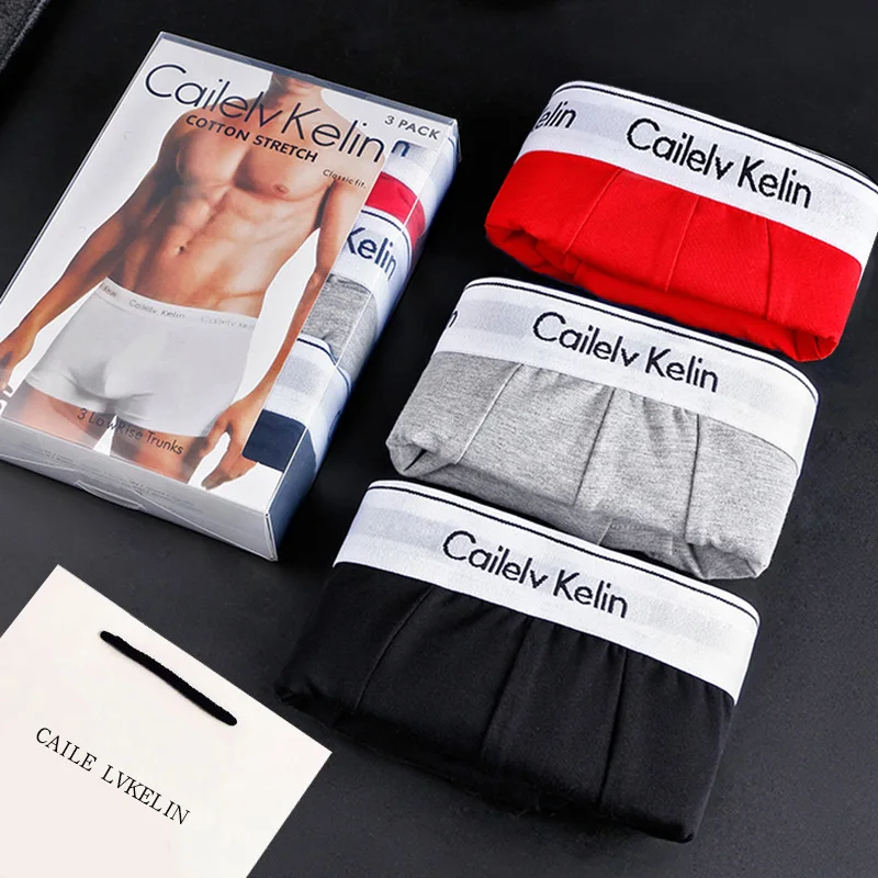Custom logo your own brand sexy underwear young men organic cotton modal boxer briefs