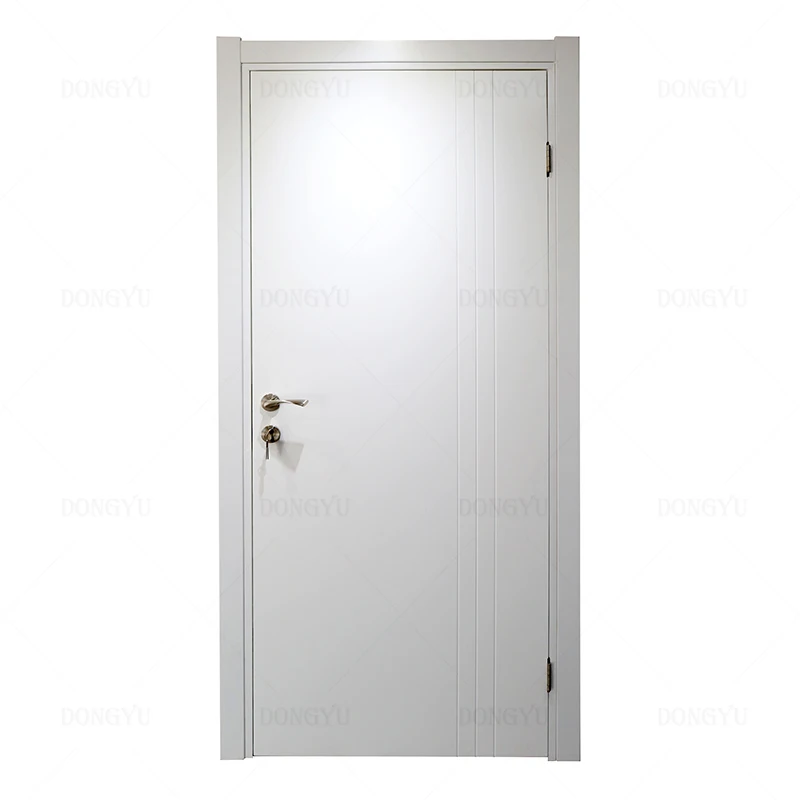 Belarus style High quality Kitchen Toilet Living Room Interior Waterproof PVC Composite WPC Wood Door