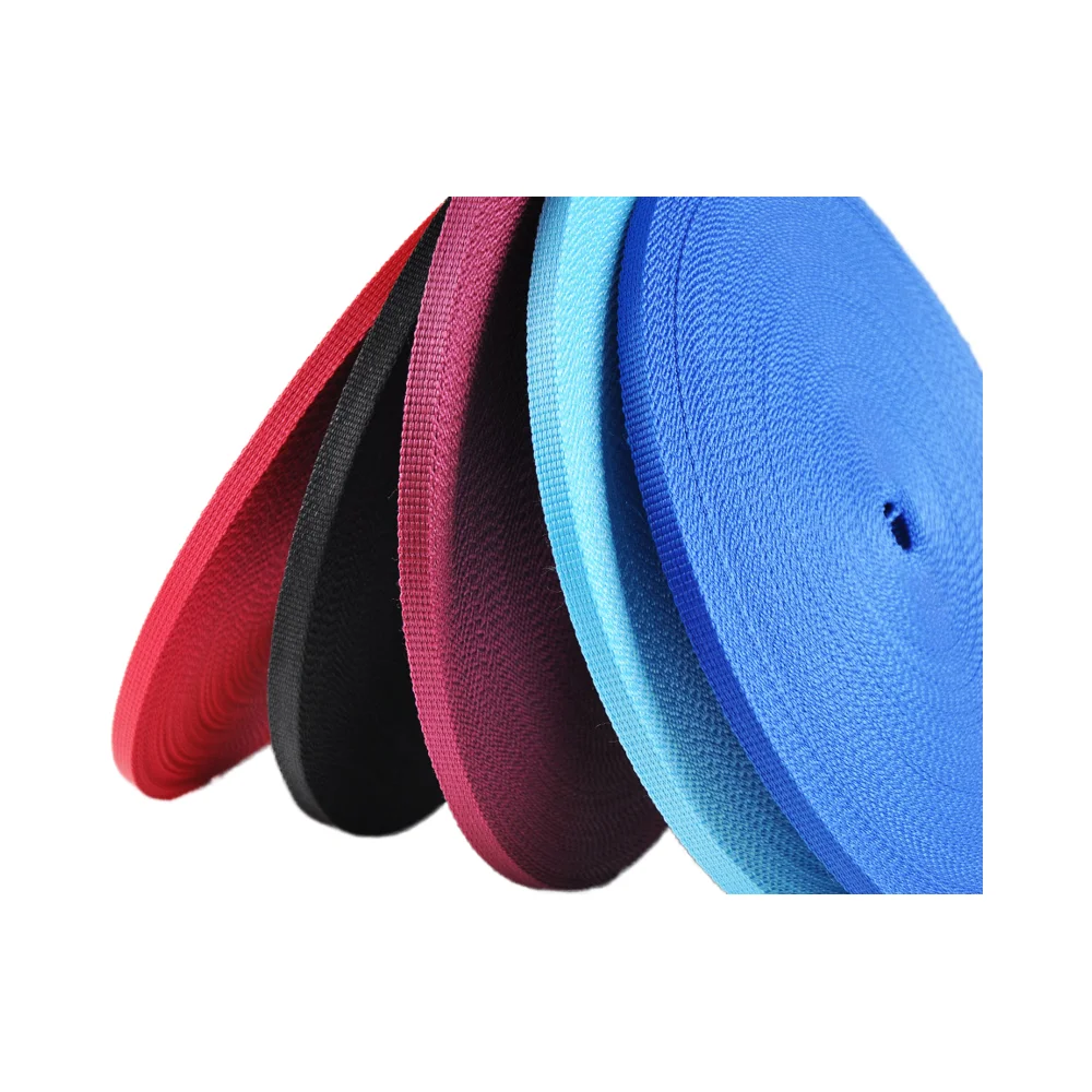 High Tenacity Polypropylene Webbing Strap 25mm Width Woven Technique Sustainable & Logo Customizable for Shoes Bags Turkey Made