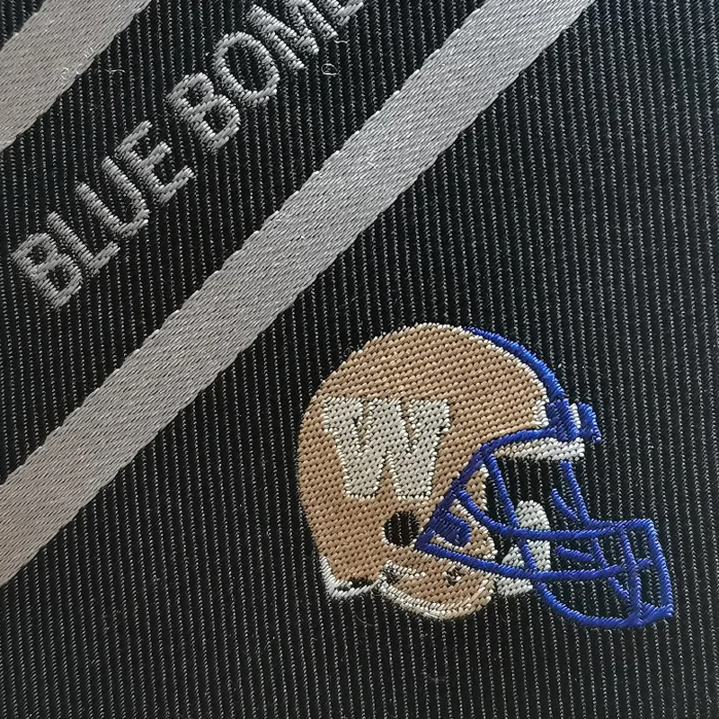 Customized Logo Microfiber Man Necktie