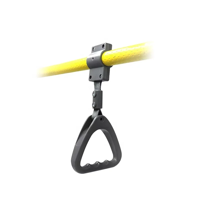 Manufacture  triangle handle high quality metro/bus handle use ring