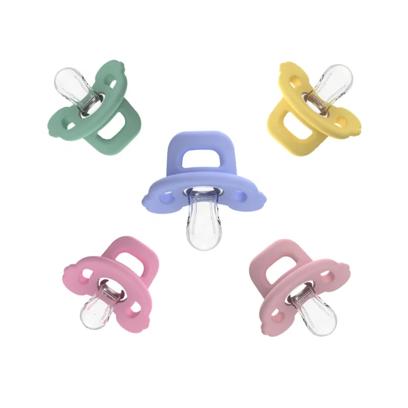 Wholesale Infant Teething Toy BPA free 3-24 Months Newborn and Toddlers Teether  Baby  Silicone Pacifier