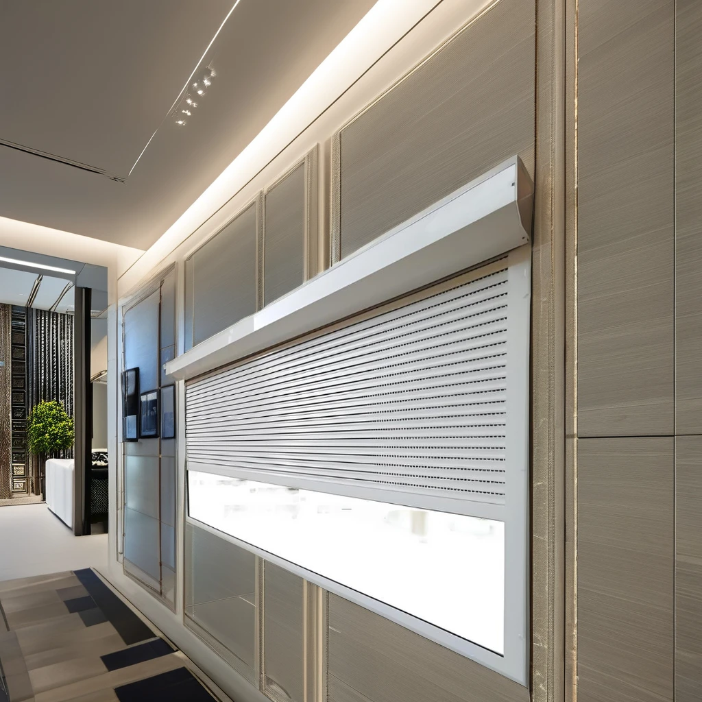 Wholesale Custom Quality Electric Security Motorized Aluminum Roller Shutter Window