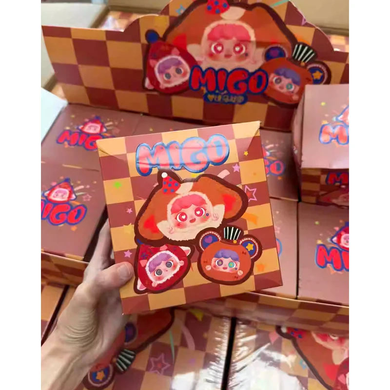 Baby Three Migo Dream Circus Plush Blind Box Toys Action Figure Kawaii Dolls Toys Collection Model Toy Gift Mystery Boxes