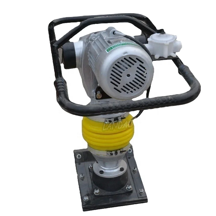 Vibratory Compactor Tamper Machine Earth Tamping Rammer With Gasoline