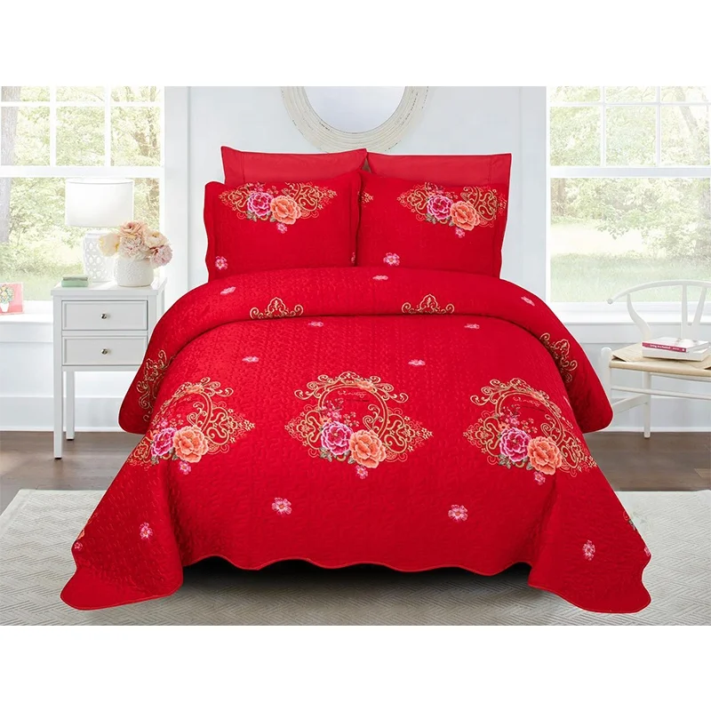 Wholesale Cheap Custom Comforter Reversible Printed 6 Piece Luxury Bedding California King Size Comforter Sets
