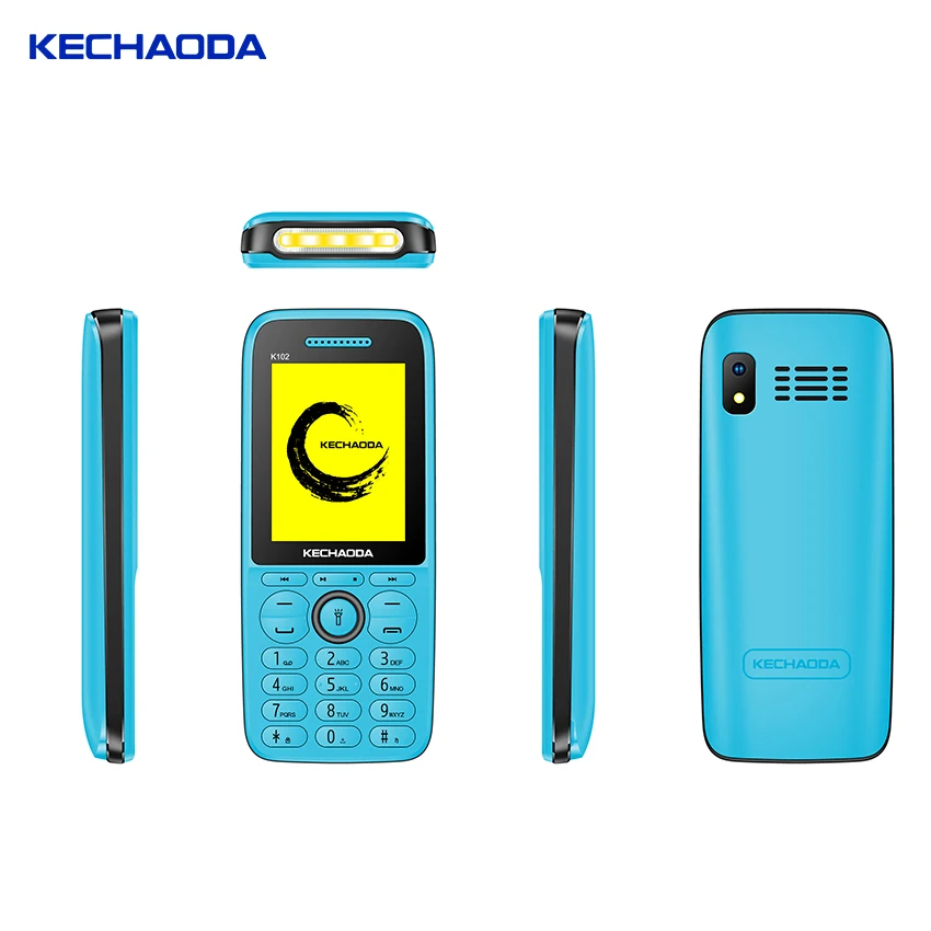 
KECHAODA K102 GSM900/1800Mhz/850/1900Mhz Dual cards dual standby bar phone 