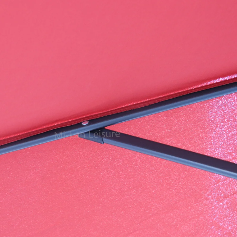 2.5*2.5M 160G Polyester All Steel Hanging windproof aluminum branded used outdoor umbrella garden parasol  patio umbrellas