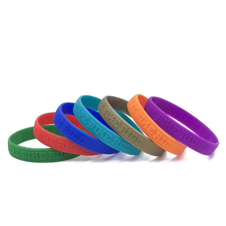 Personalized Make Your Own Rubber Wristbands Bracelets With Logo Cheapest Custom Silicone Wristbands