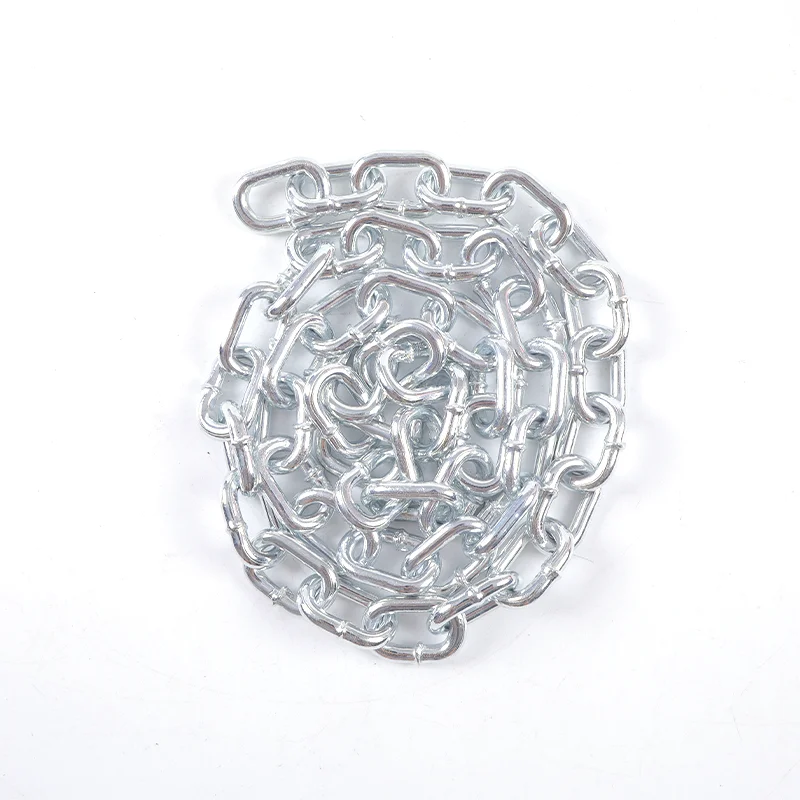4mm High Strength Lashing Chain Ordinary Mild Steel Chain  Short Chain