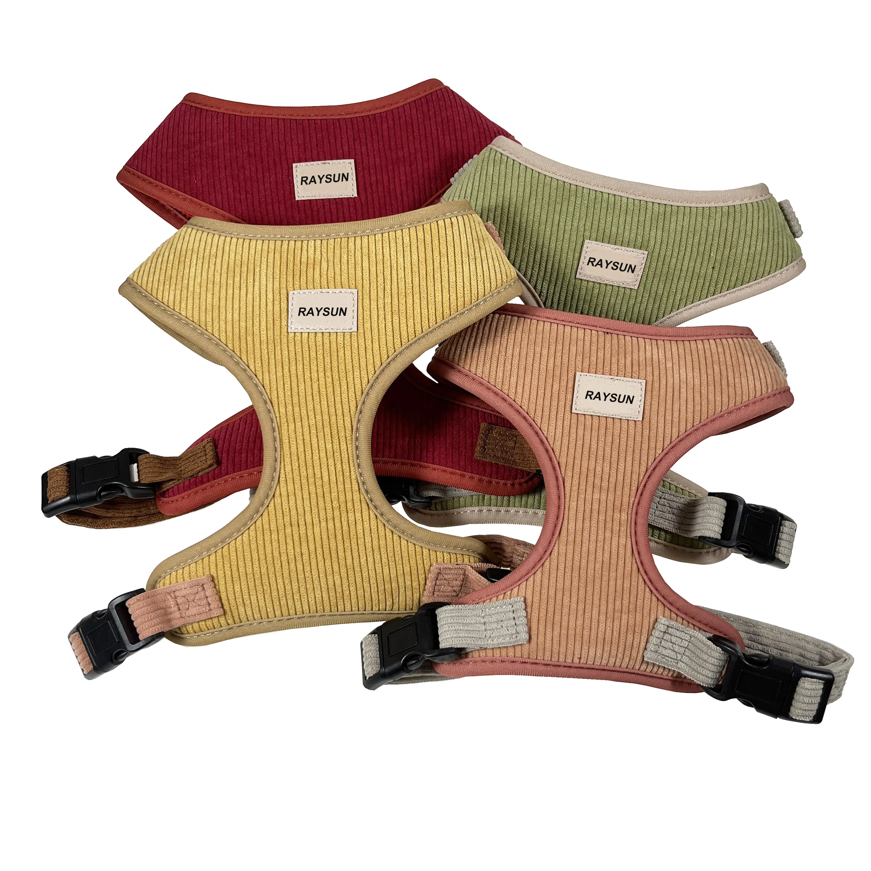 2022 производители, бесплатный образец, не тянущийся ремень для домашних питомцев, Реверсивный дизайн, индивидуальный регулируемый ремень для собак Courdroy